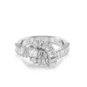 Kép 1/5 - Swarovski Matrix: Gyűrű Knot Whi/Rhs 52