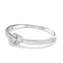 Kép 2/5 - Swarovski Matrix: Karkötő Knot Whi/Rhs L
