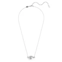 Kép 2/5 - Swarovski Matrix: Nyaklánc Knot Whi/Rhs
