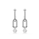 Kép 2/4 - Swarovski Constella: Fülbevaló Whi/Rhs