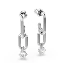 Kép 3/4 - Swarovski Constella: Fülbevaló Whi/Rhs
