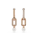 Kép 2/4 - Swarovski Constella: Fülbevaló Whi/Ros