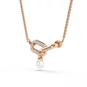 Kép 3/5 - Swarovski Constella: Nyaklánc Whi/Ros