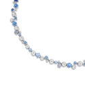 Kép 4/5 - Swarovski Constella: Nyaklánc V Blu/Rhs