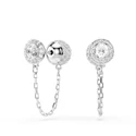 Kép 3/5 - Swarovski Una: Fülbevaló Cre/Rhs