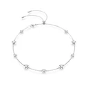 Kép 2/7 - Swarovski Una: Nyaklánc Double Side Cre/Rhs