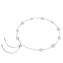 Kép 7/7 - Swarovski Una: Nyaklánc Double Side Cre/Rhs