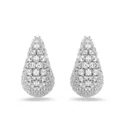 Kép 2/4 - Swarovski Sublima: Fülbevaló L White/Rhs