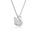 Kép 1/5 - Swarovski Swan: Nyaklánc White Whi/Rhs