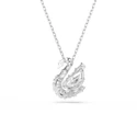 Kép 5/5 - Swarovski Swan: Nyaklánc White Whi/Rhs