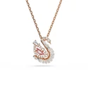 Kép 1/5 - Swarovski Swan: Nyaklánc Pink Pin/Ros