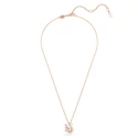 Kép 2/5 - Swarovski Swan: Nyaklánc Pink Pin/Ros