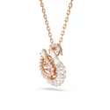Kép 3/5 - Swarovski Swan: Nyaklánc Pink Pin/Ros