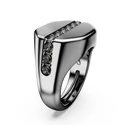 Kép 2/4 - Swarovski Dextera: Gyűrű Gry/Rus 50-55