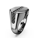 Kép 2/4 - Swarovski Dextera: Gyűrű Gry/Rus 55-60