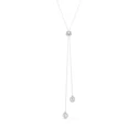 Kép 1/4 - Swarovski Una: Nyaklánc Y Double Side Cre/Rhs
