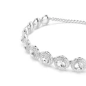 Kép 4/5 - Swarovski Una: Nyaklánc L Whi/Rhs