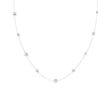 Kép 6/6 - Swarovski Una: Nyaklánc Double Side Cre/Rhs
