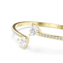 Kép 4/5 - Swarovski Mesmera: Karkötő White/Gos M