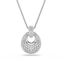 Kép 1/5 - Swarovski Sublima: Nyaklánc Long Whi/Rhs