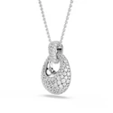 Kép 3/5 - Swarovski Sublima: Nyaklánc Long Whi/Rhs