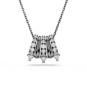 Kép 1/5 - Swarovski Sublima: Nyaklánc Whi/Rus