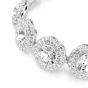 Kép 4/5 - Swarovski Una: Karkötő L Whi/Rhs M