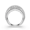 Kép 3/4 - Swarovski Sublima: Gyűrű White/Rhs 52