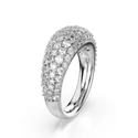 Kép 2/4 - Swarovski Sublima: Gyűrű White/Rhs 60