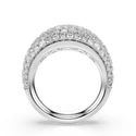 Kép 3/4 - Swarovski Sublima: Gyűrű White/Rhs 60