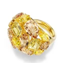 Kép 1/4 - Swarovski Gema: Gyűrű Yel/Gos 55-60