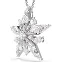 Kép 3/4 - Swarovski Idyllia: Nyaklánc Star White/Rhs