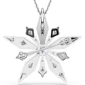 Kép 4/4 - Swarovski Idyllia: Nyaklánc Star White/Rhs