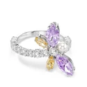 Kép 1/4 - Swarovski x Ariana Grande Dragonfly Kapszula: Gyűrű Motif Mul/Rhs 55