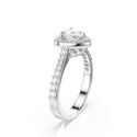 Kép 2/5 - Swarovski Una: Gyűrű Hrt White/Rhs 58