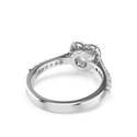 Kép 4/5 - Swarovski Una: Gyűrű Hrt White/Rhs 58