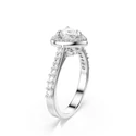 Kép 2/5 - Swarovski Una: Gyűrű Hrt White/Rhs 60