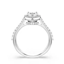 Kép 3/5 - Swarovski Una: Gyűrű Hrt White/Rhs 60