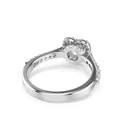 Kép 4/5 - Swarovski Una: Gyűrű Hrt White/Rhs 60