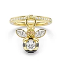 Kép 1/5 - Swarovski Idyllia: Gyűrű Bee Mul/Gos 55-60