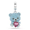 Kép 1/6 - Swarovski Idyllia F Charm: Charm Medve Aqua/Rhs