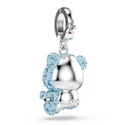 Kép 4/6 - Swarovski Idyllia F Charm: Charm Medve Aqua/Rhs