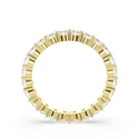 Kép 3/4 - Swarovski Matrix: Gyűrű Gold Shiny White/Gos 52