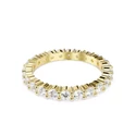 Kép 4/4 - Swarovski Matrix: Gyűrű Gold Shiny White/Gos 58