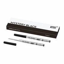 Montblanc Golyóstoll betét / M - Mystery Black / 2x1