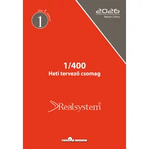 Realsystem éves heti kiegészítő csomag L, 2026 - fehér