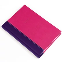 Realsystem Linett A/5 napi naptár, 2026 - Lila-Pink