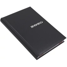 Realsystem Carbon A/5 napi naptár, 2026 - Kék