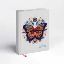 Realsystem Librobello - Kalendárium hölgyeknek 3D lakk+élfestés, 2026 - Lepke