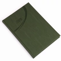 Realsystem Fashion B/5 heti+napló naptár, 2026 - Zöld